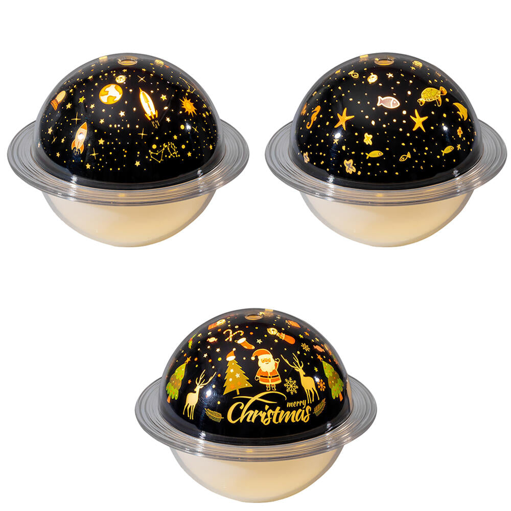Humificador Y Lámpara Proyector Saturno